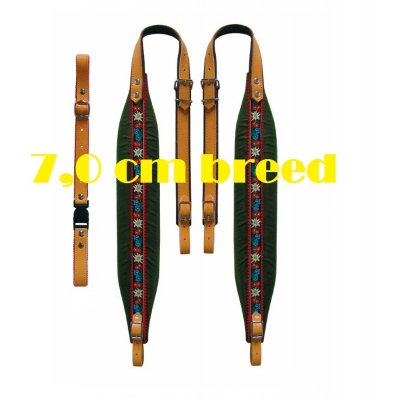 Tirol riemen 7,0 cm breed Tirol riemen 7,0 cm breed